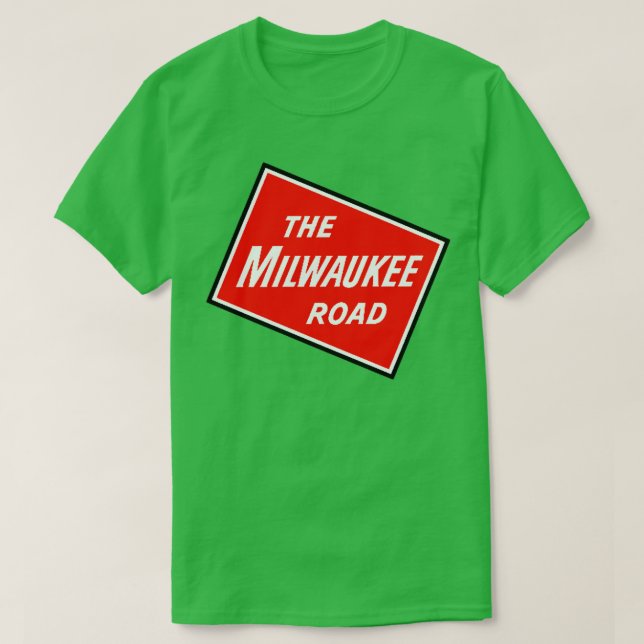 Milwaukee Road T Shirt (Design framsida)