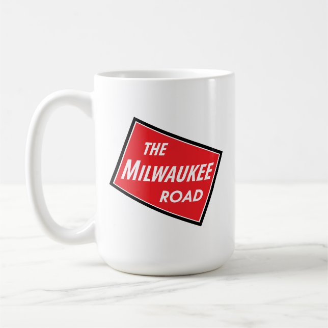 Milwaukee Road Tågmugg Kaffemugg (Vänster)