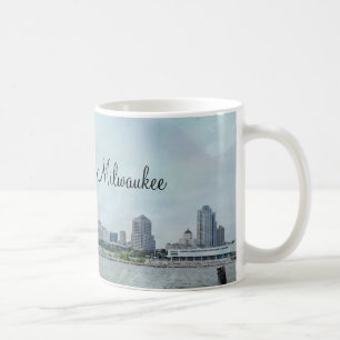 Milwaukee shoreline kaffemugg