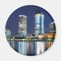 Milwaukee Skyline i natt