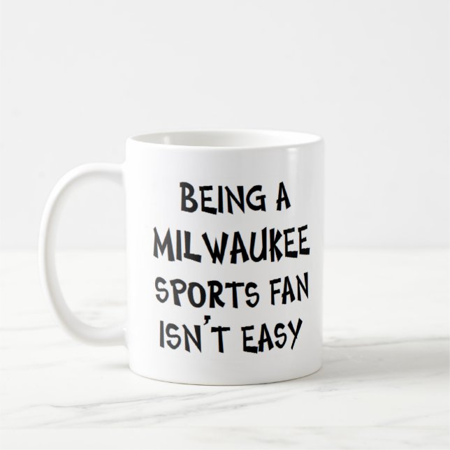 milwaukee sports fan, being kaffemugg (Vänster)