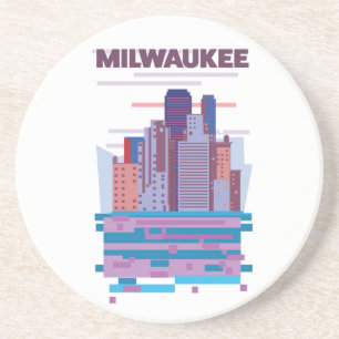Milwaukee Travel-affisch Underlägg