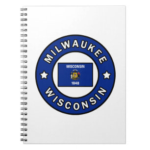 Milwaukee Wisconsin Anteckningsbok
