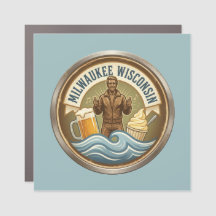 Milwaukee Wisconsin Emblem - Brons-Fonz