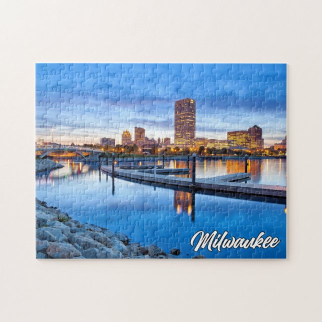Milwaukee, Wisconsin, Förenade Stater Pussel (Horisontell)