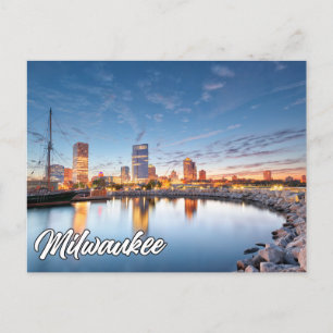 Milwaukee, Wisconsin, Förenade Stater Vykort