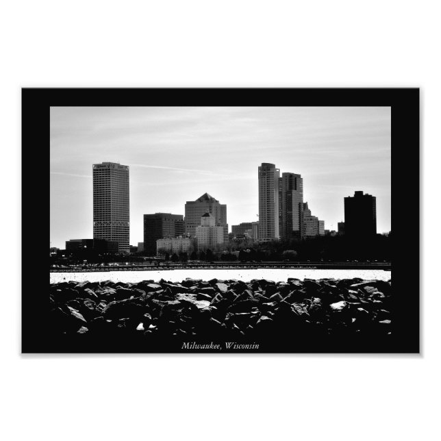 Milwaukee Wisconsin Fototryck (Framsidan)