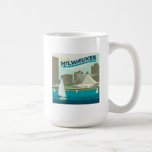 Milwaukee Wisconsin Harbor Brew City Kaffemugg