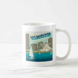 Milwaukee Wisconsin Harbor Brew City Kaffemugg