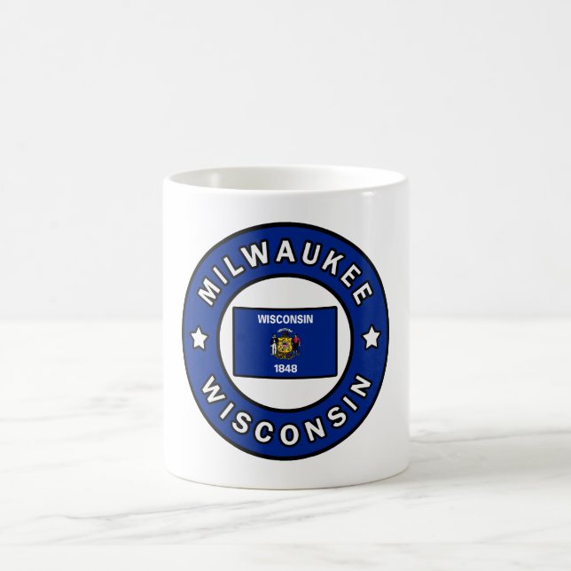 Milwaukee Wisconsin Kaffemugg (Center)