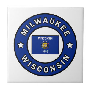 Milwaukee Wisconsin Kakelplatta