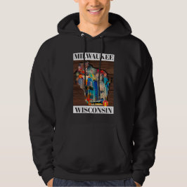 Milwaukee, Wisconsin kollage 2026 Hoodie