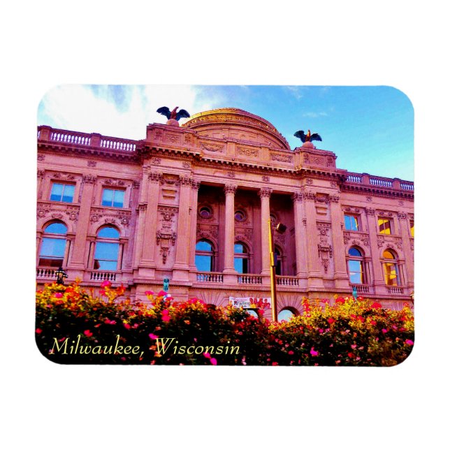 Milwaukee Wisconsin Magnet (Horisontell)