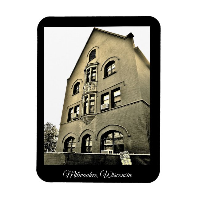 Milwaukee Wisconsin Magnet (Vertikal)