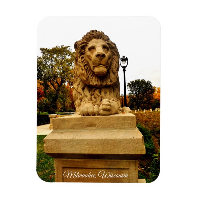 Milwaukee Wisconsin Magnet (Vertikal)