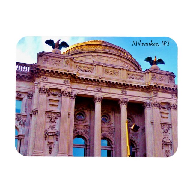 Milwaukee Wisconsin Magnet (Horisontell)