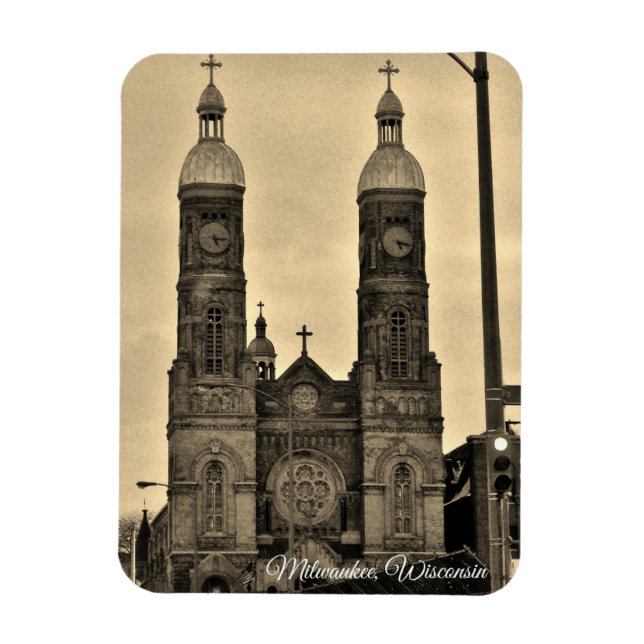 Milwaukee Wisconsin Magnet (Vertikal)