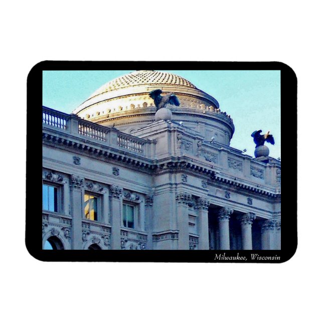 Milwaukee Wisconsin Magnet (Horisontell)