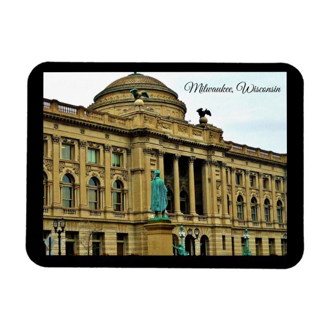 Milwaukee Wisconsin Magnet (Horisontell)