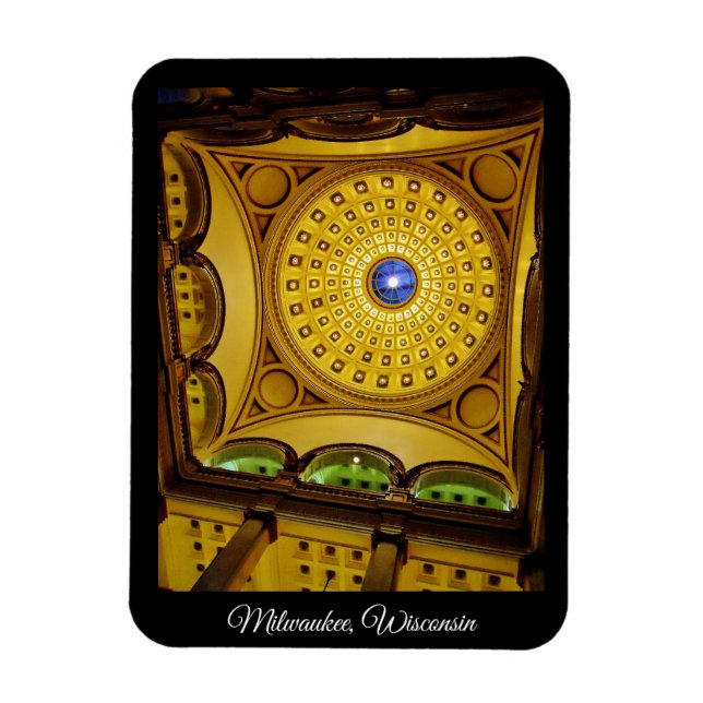 Milwaukee Wisconsin Magnet (Vertikal)