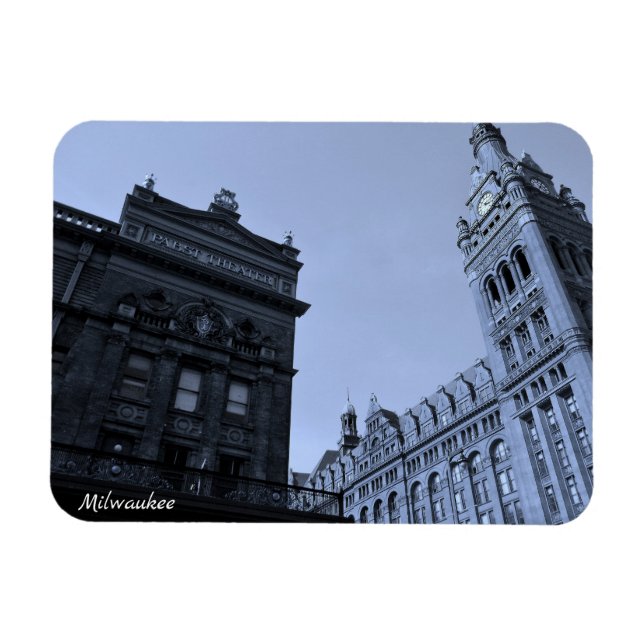 Milwaukee Wisconsin Magnet (Horisontell)
