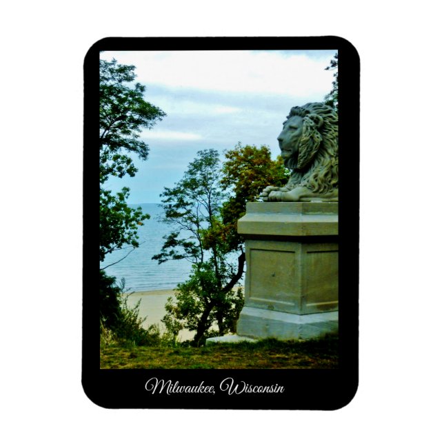 Milwaukee Wisconsin Magnet (Vertikal)