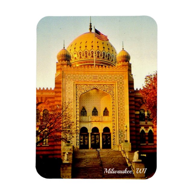 Milwaukee Wisconsin Magnet (Vertikal)