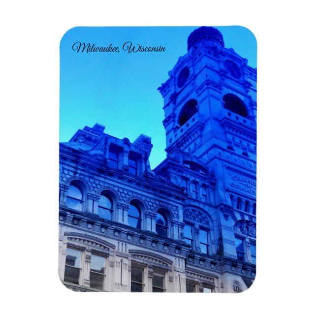 Milwaukee Wisconsin Magnet (Vertikal)