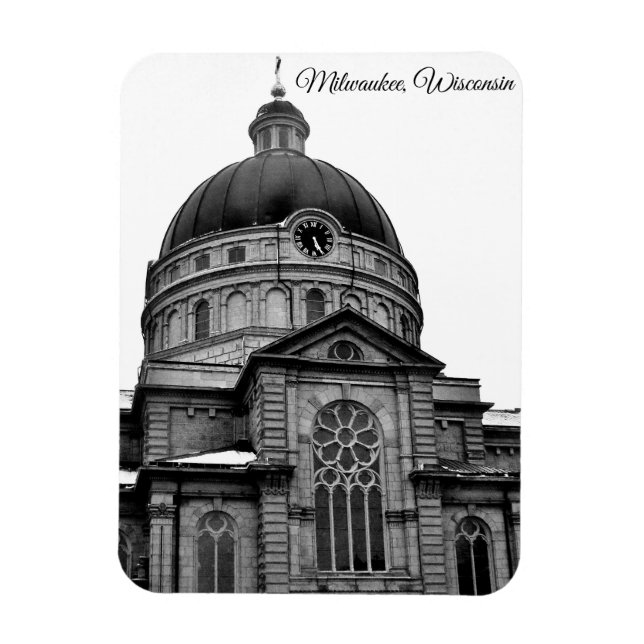 Milwaukee Wisconsin Magnet (Vertikal)