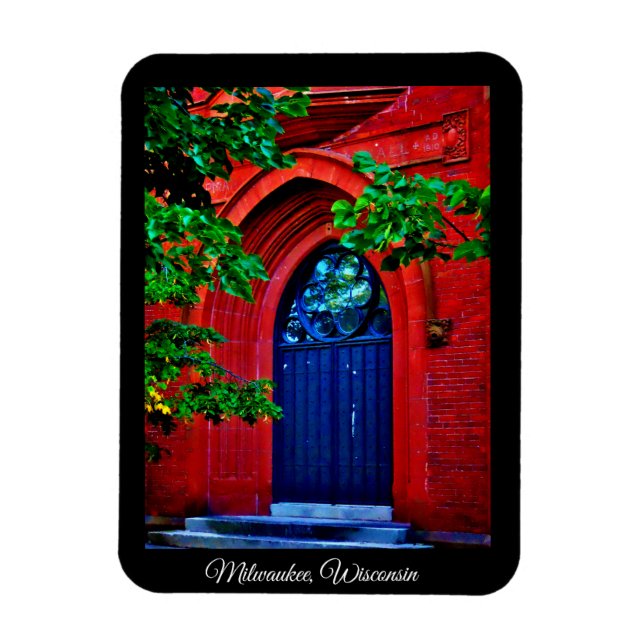 Milwaukee Wisconsin Magnet (Vertikal)