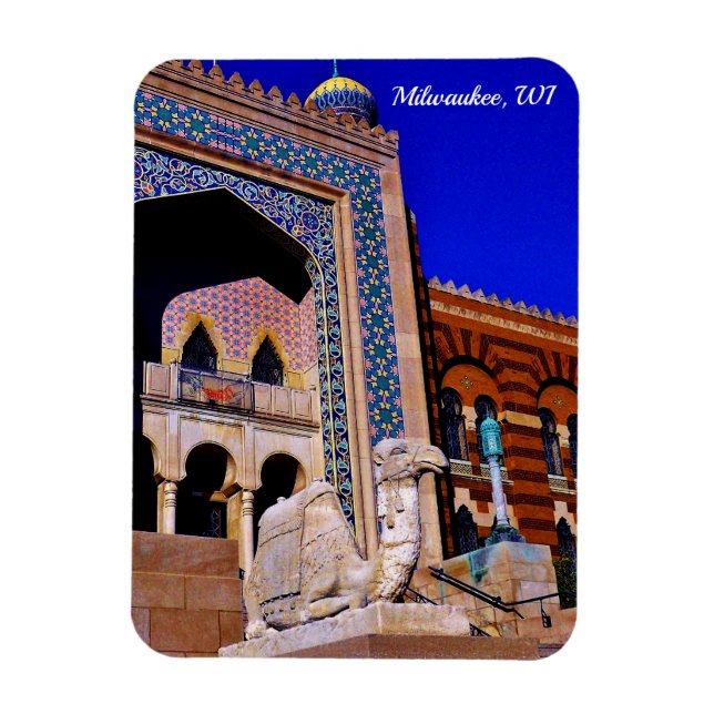 Milwaukee Wisconsin Magnet (Vertikal)