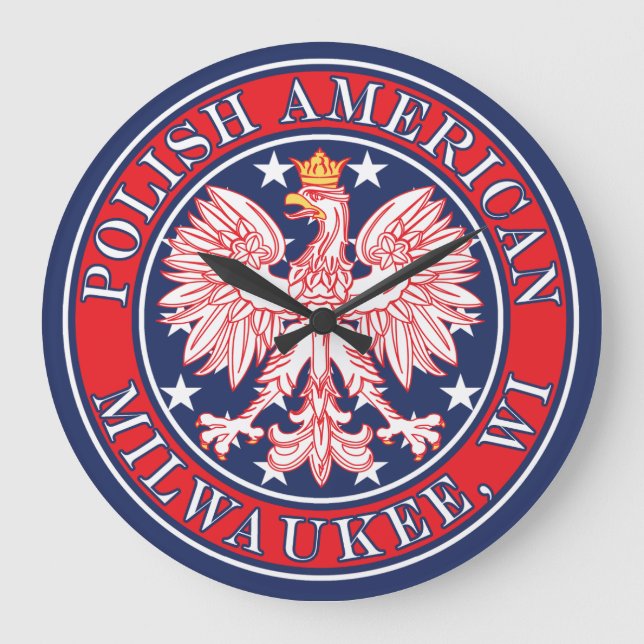 Milwaukee Wisconsin polska Stor Klocka (Framsida)