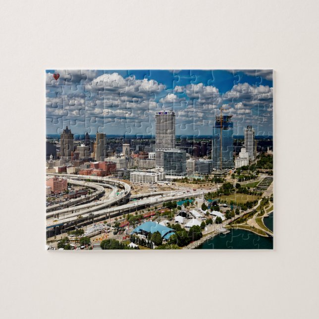 Milwaukee Wisconsin Pussel (Horisontell)