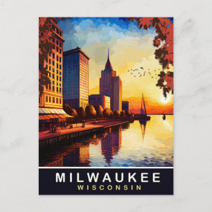 Milwaukee, Wisconsin, Stadens strandpromenad, Resa Vykort