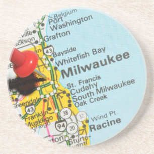 Milwaukee Wisconsin Underlägg Sandsten