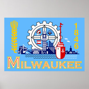 Milwaukee Wisconsin, United States sjunker Poster