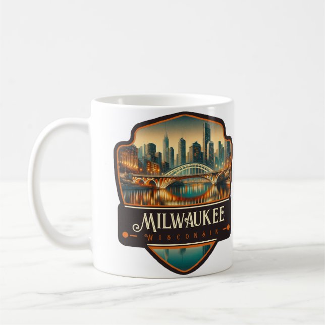 Milwaukee Wisconsin | VINTAGE Kaffemugg (Vänster)
