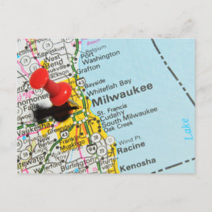 Milwaukee Wisconsin Vykort