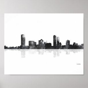MILWAUKEE WISCONSON-HORISONT POSTER