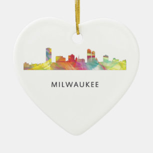 MILWAUKEE WISCONSON-HORISONT WB1 - JULGRANSPRYDNAD KERAMIK