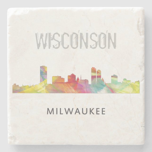 MILWAUKEE WISCONSON-HORISONT WB1 - UNDERLÄGG STEN (Framsidan)