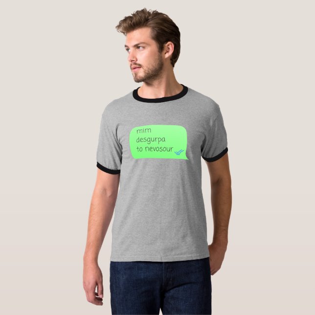Mim desgurpa to nevosour t shirt (Hel framsida)