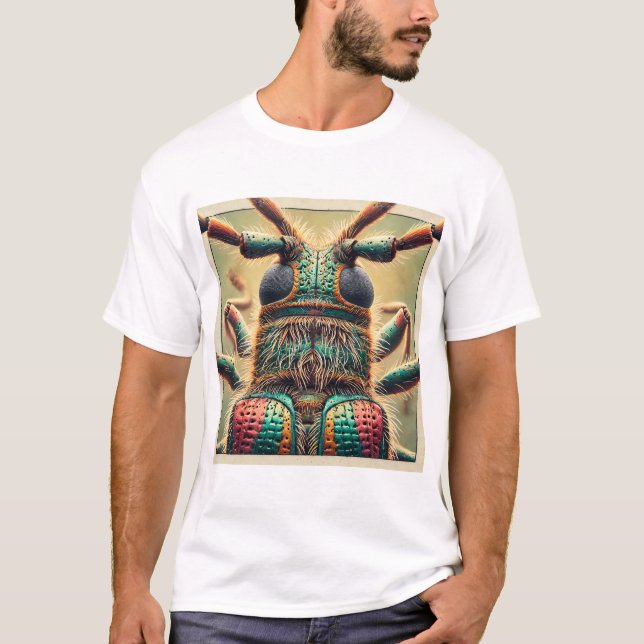 Mimacanthocinus Top View 160724IREF209 - Watercolo T Shirt (Framsida)