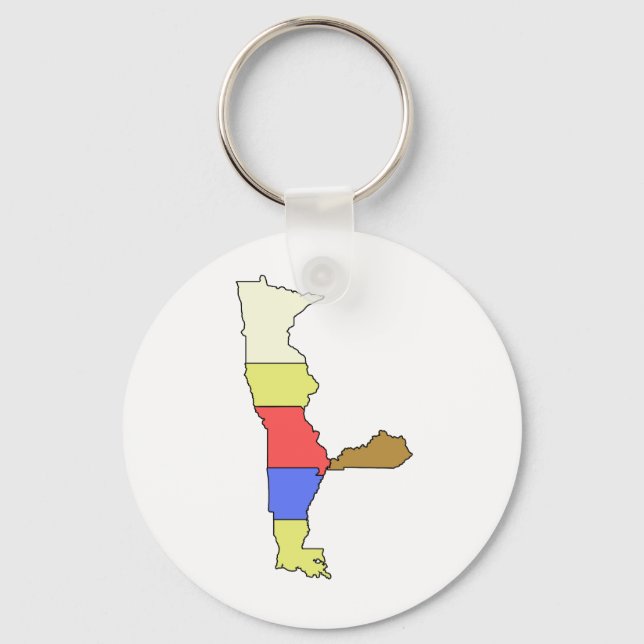 MIMAL Alven, Den femdelade kocken Nyckelring (Framsida)