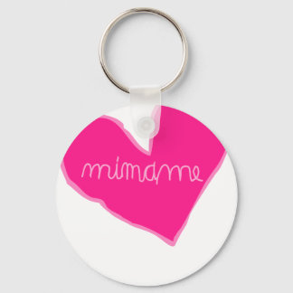 mimame pink nyckelring