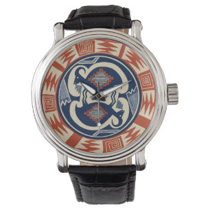 Mimbres Antilop Armbandsur med design inspirerad a