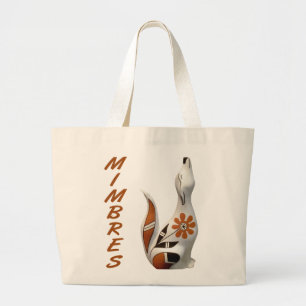 Mimbres Art Tote Jumbo Tygkasse