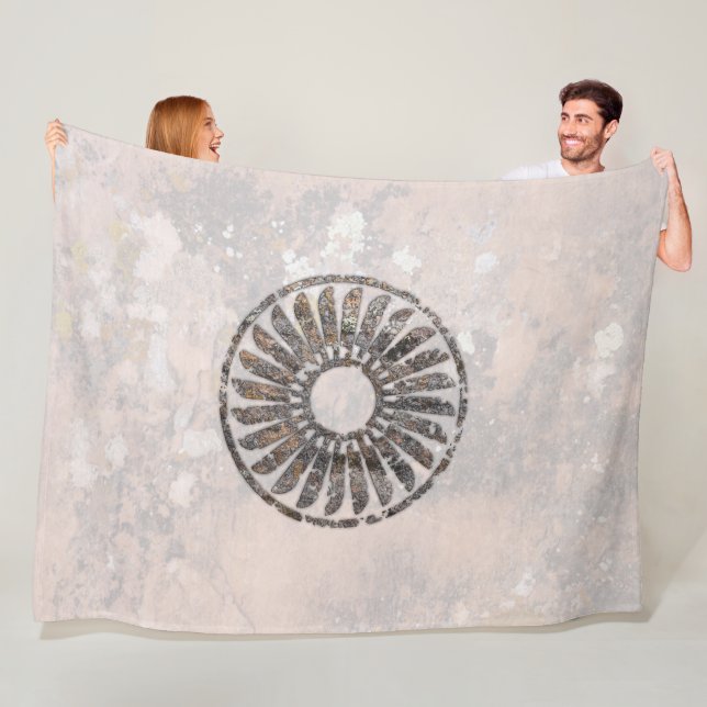 Mimbres Keramik Design Fleecefilt (På plats)