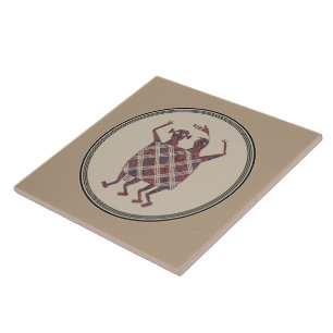 Mimbres krukmakeridesign kakelplatta