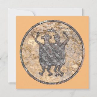 Mimbres Pottery Design Inbjudningar